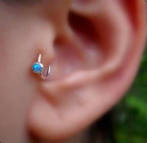 tragus piercing captive bead ring jewelry